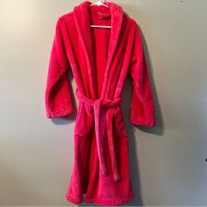 Melsimo Women’s  XXL 14 Bright Pink Short Towel Robe